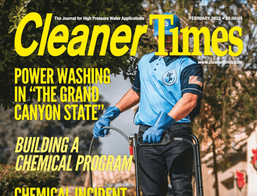 Wash Patrol Featured on the Front Cover of Cleaner Times Magazine: Power Washing Excellence in Arizona